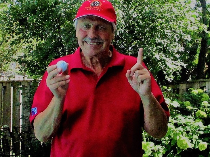 My first hole in one at 70 years old