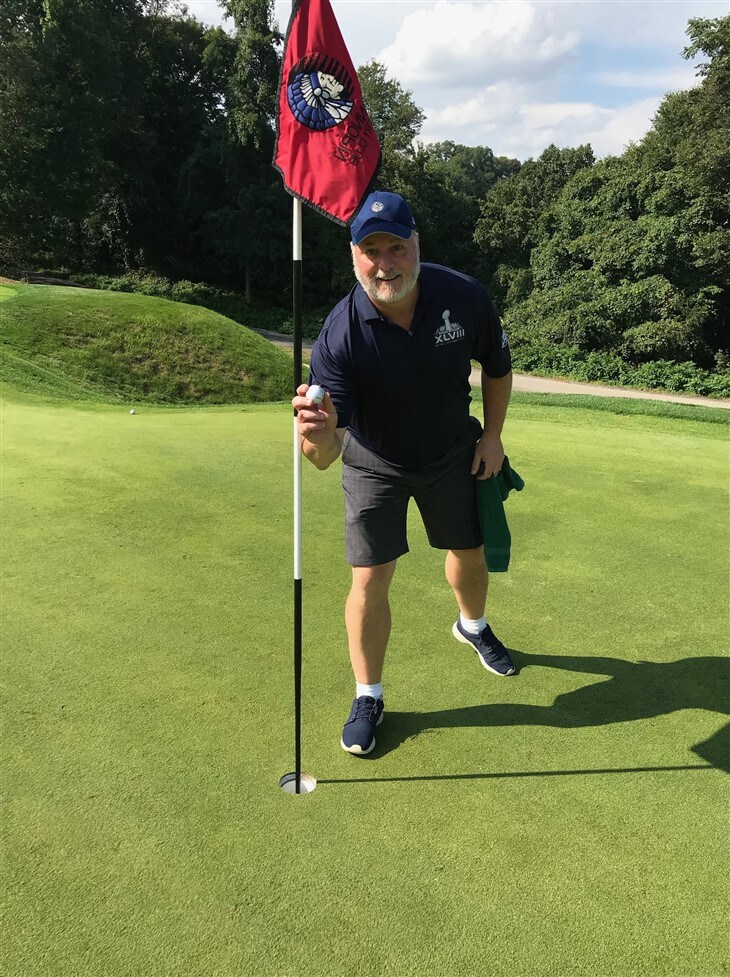 First ever Hole in One