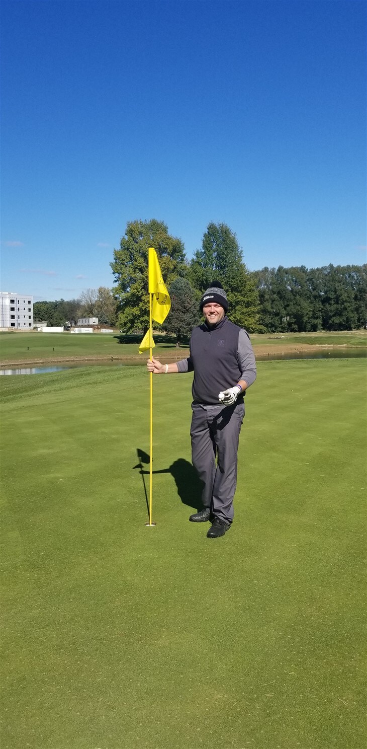 First hole in one!