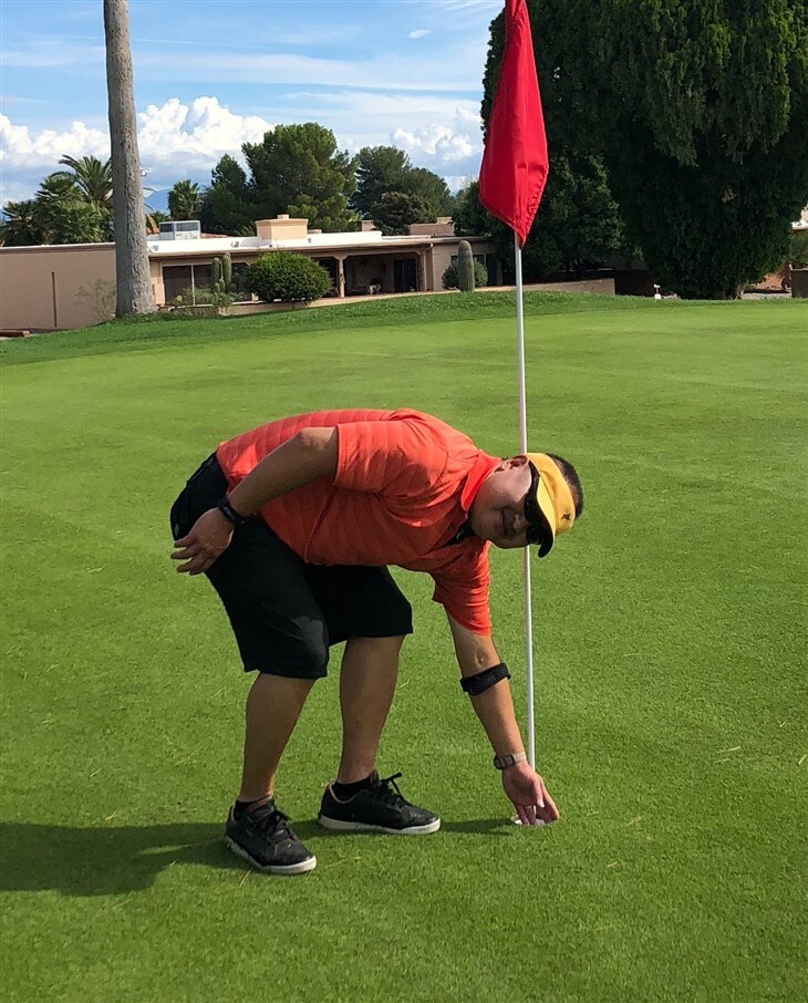 Ace @ country club @ green valley