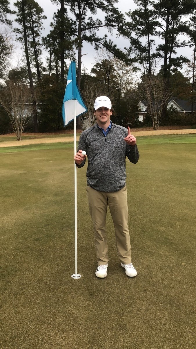 Ace by Coastal Carolina Student at Hackler Golf Course (Conway, SC)