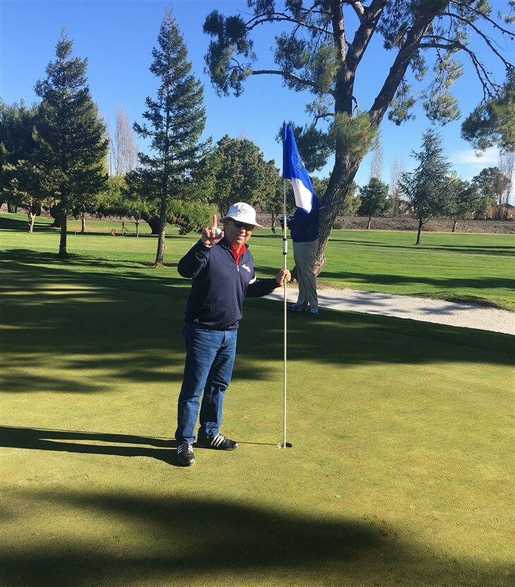 Elkhorn GC, 13th hole, ACE, 13th ACE!! Team Titleist