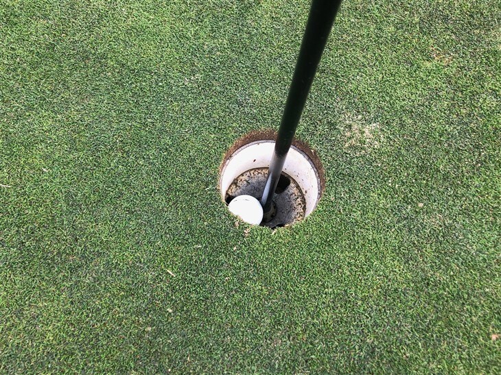 Hole in one on 15th