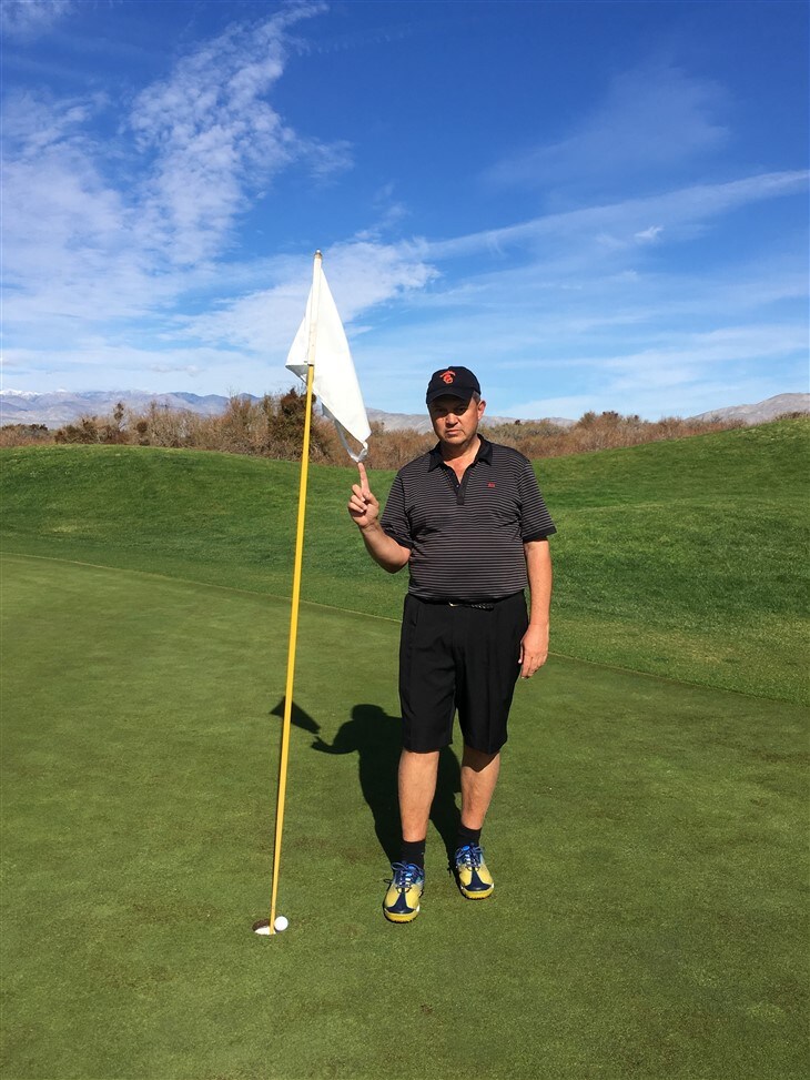 1st Ace after 48 years of golf!
