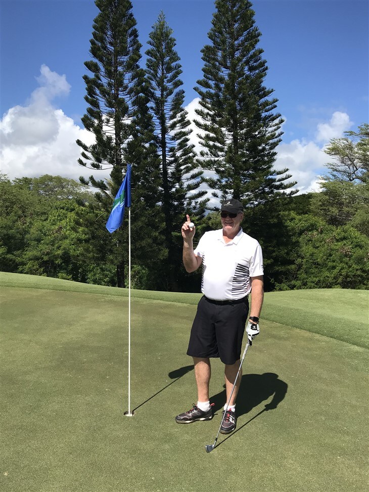 First hole-in-one