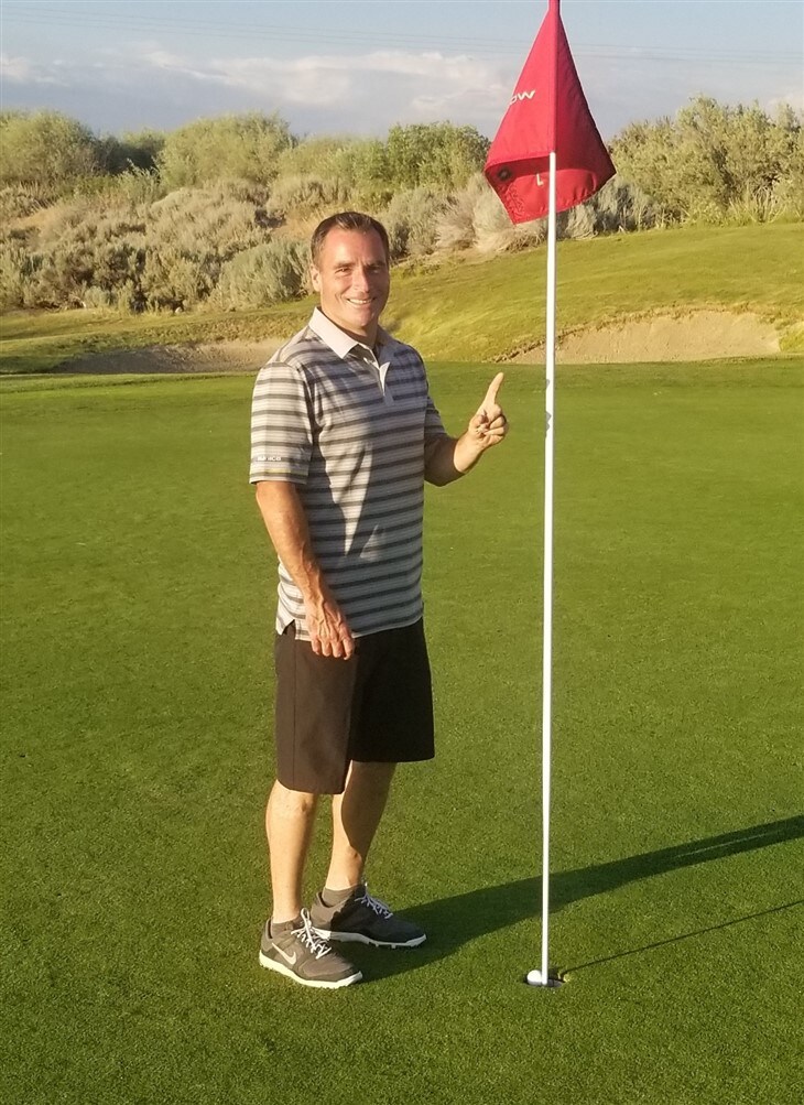 Palmer's 1st Hole-in-one