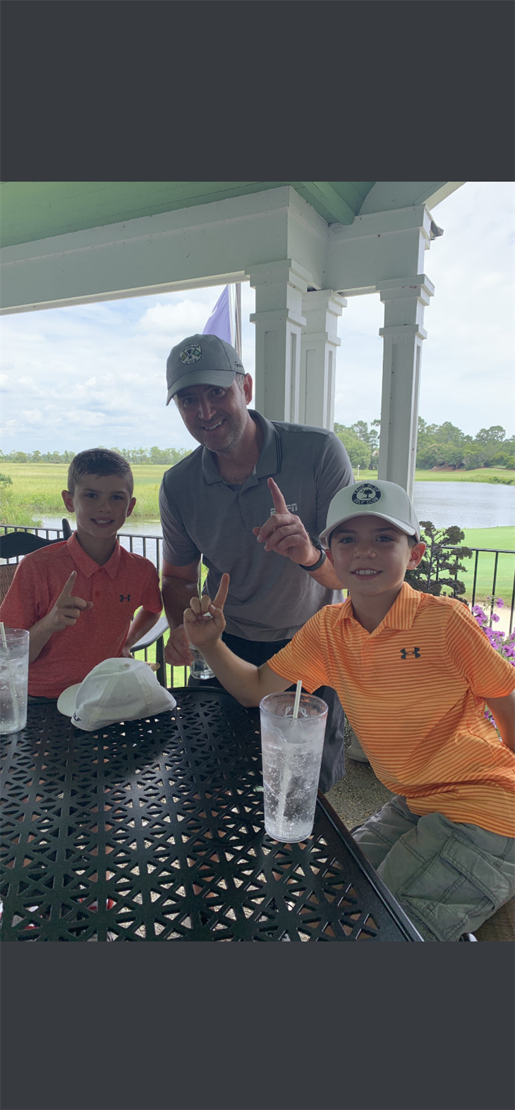 First Ace!