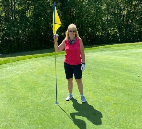 covid hole in one