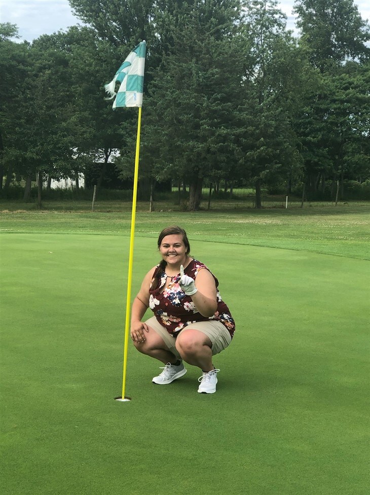 My hole in one