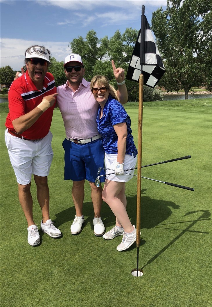 Ace on a Par 4 on July 4th!