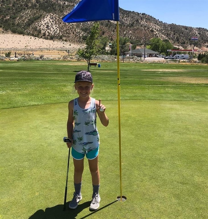 MY FIRST HOLE IN ONE