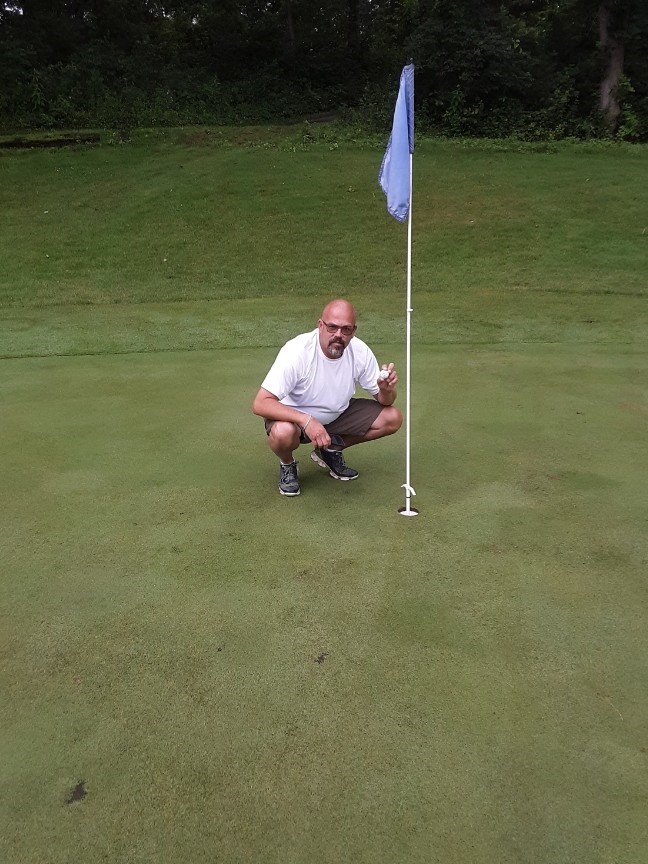Great round early morning beat the rain