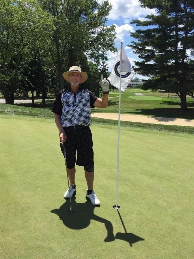 Sweet 9-iron for 1st Hole-In-One