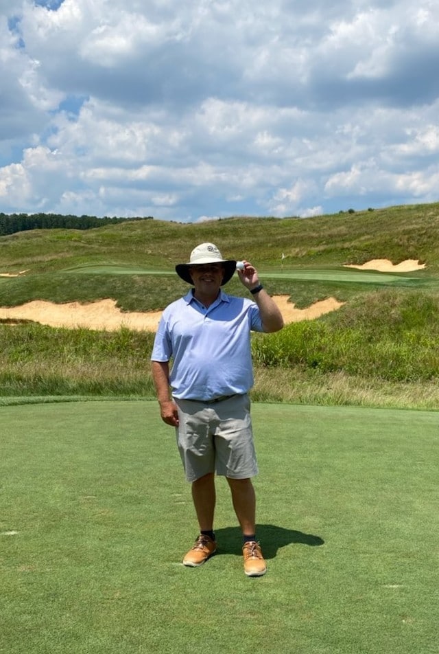 Scott Michie - first hole in one