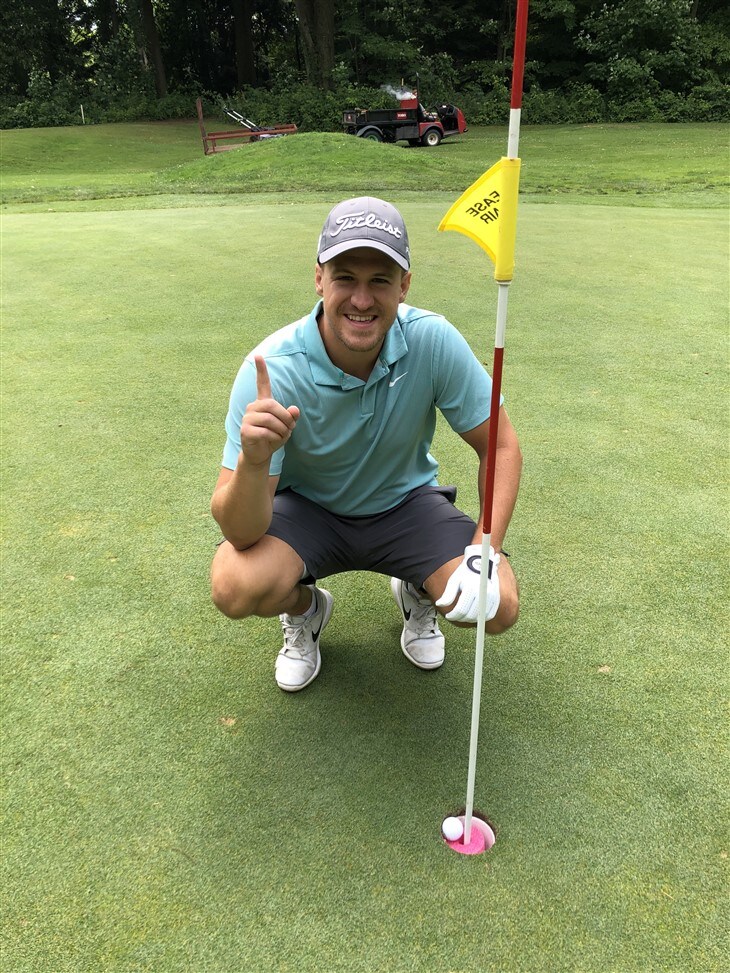 First hole in one!