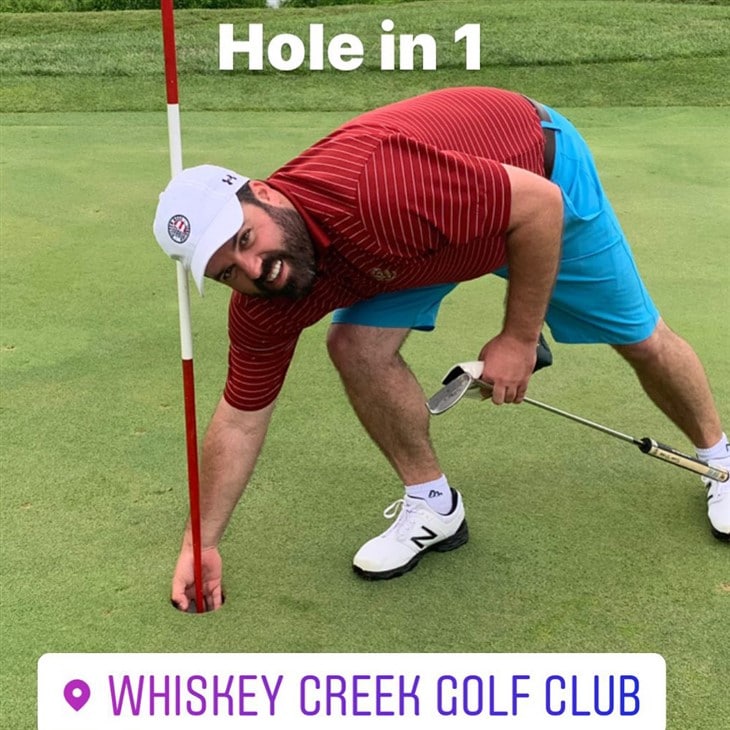 Hole in 1 @ Whisey Creek