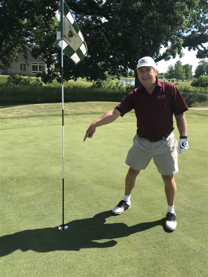 Age 61 first hole in one