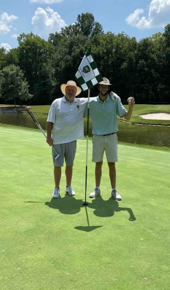 Sam Stewart’s Hole in One