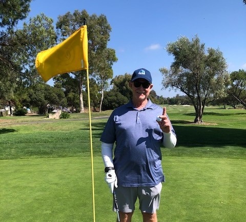 First  Hole-in-One, age 72