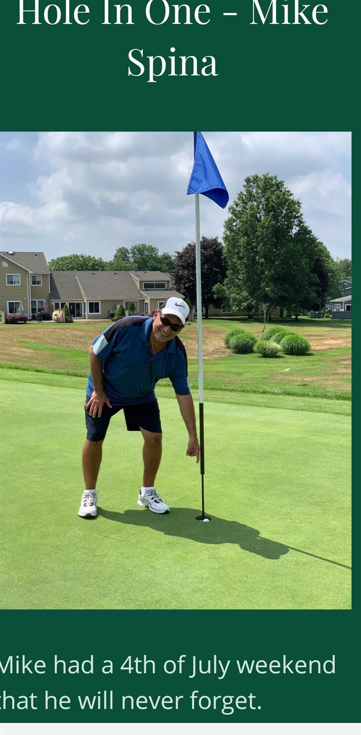 First Hole in One