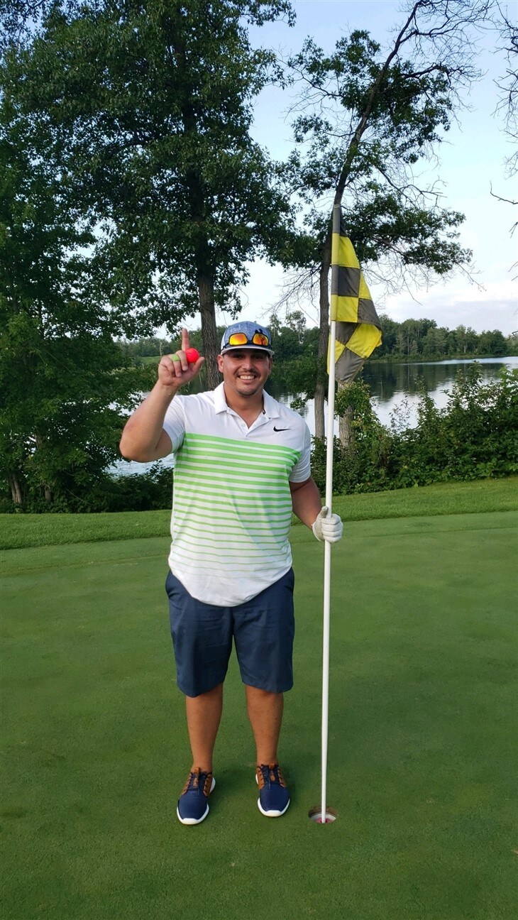 ACE for Mr. Irrelevant!
