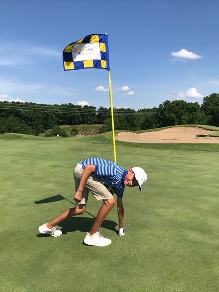12 Year Old Grandson's Hole-in-One
