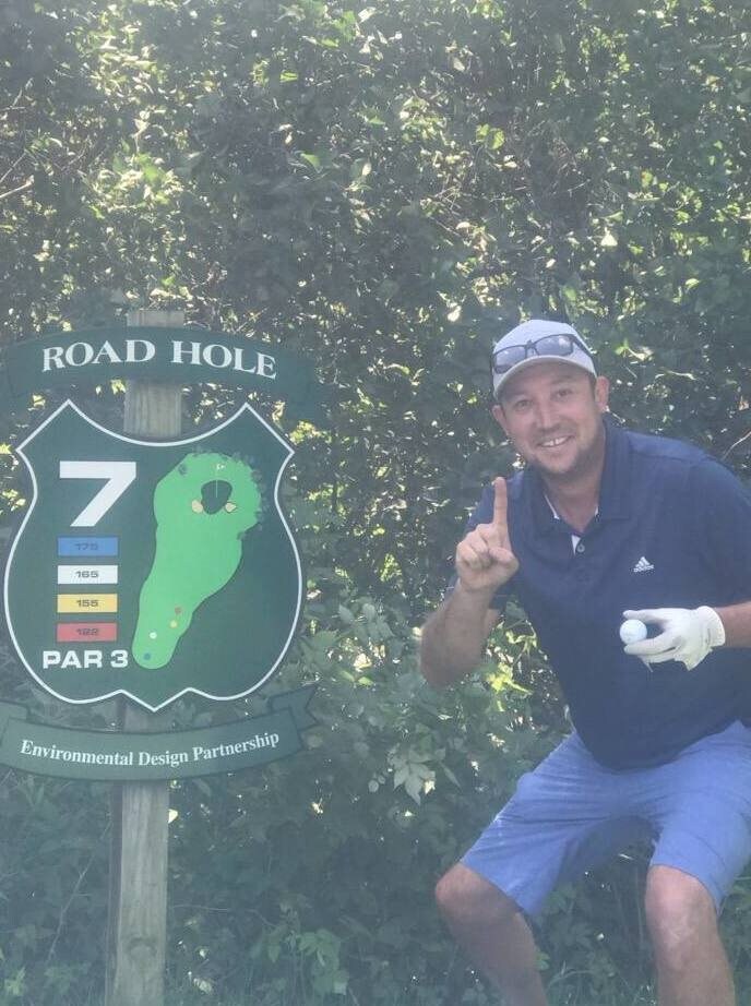 The Road Hole in one