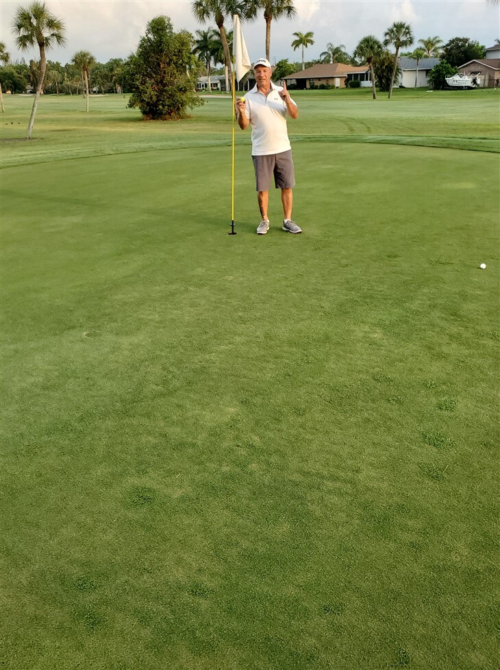 Hole in one on 5