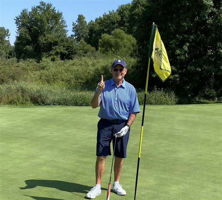 My first hole in one!