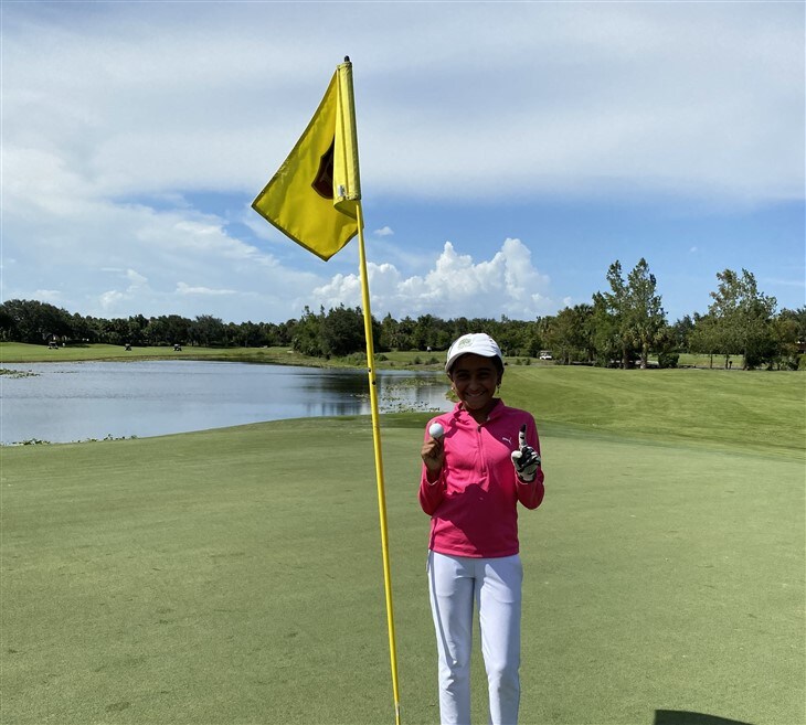 Holy in 1 at Parkland Golf and Country Club