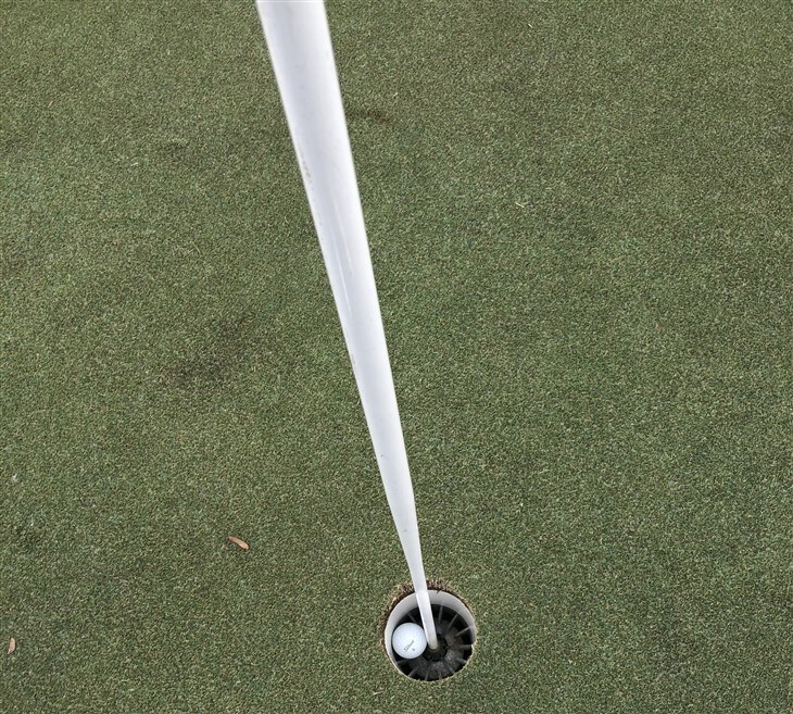 My first hole in one.