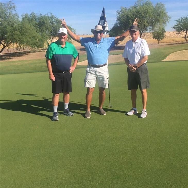 My Poston Butte Hole in one