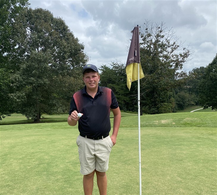 First hole in one