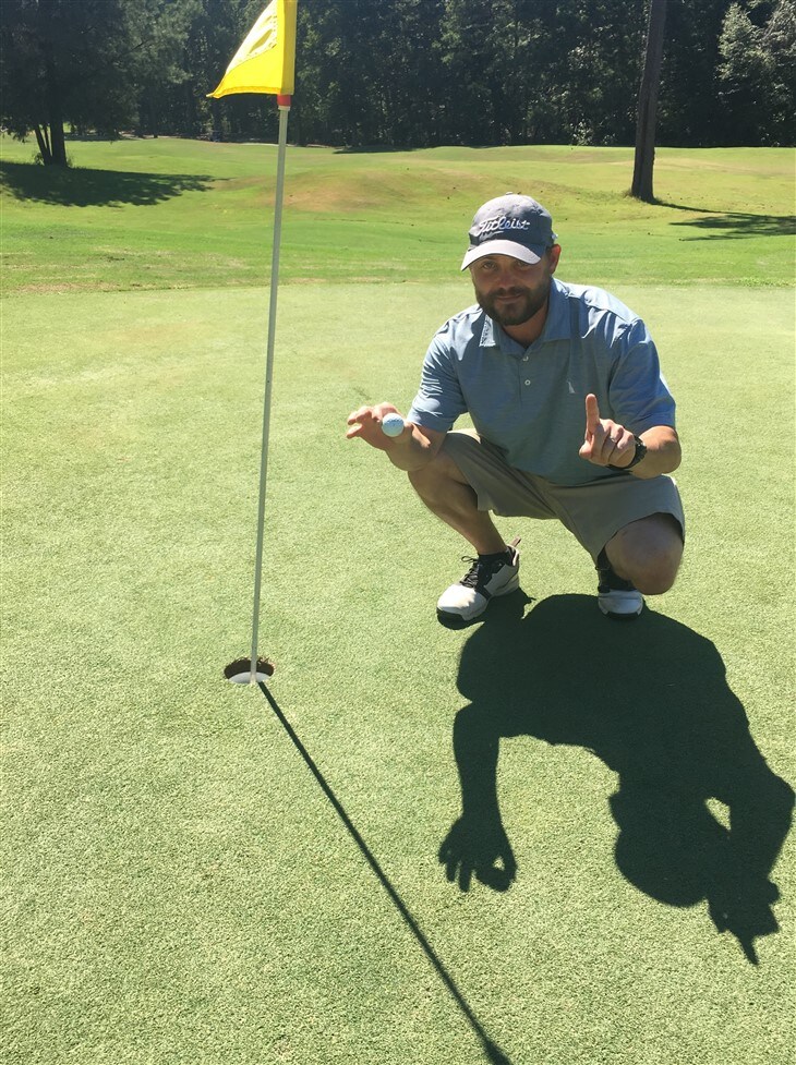 First hole in one
