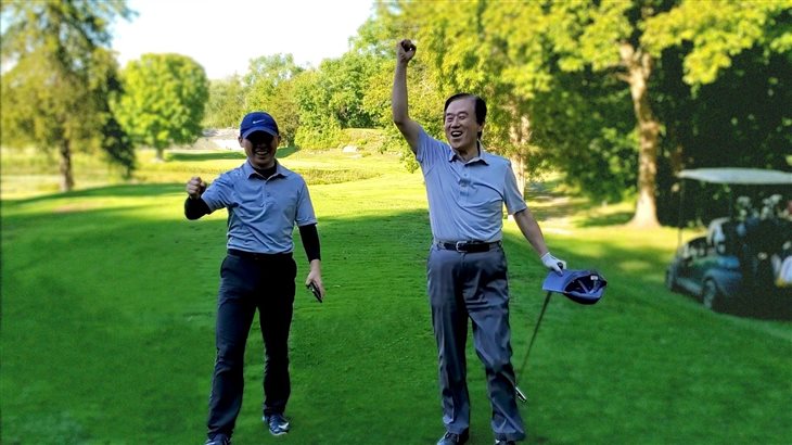 Congratulations, Dr. Jang Hole-In-One!