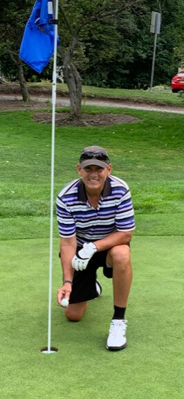 First Hole-In-One . . . Thanks Rick!