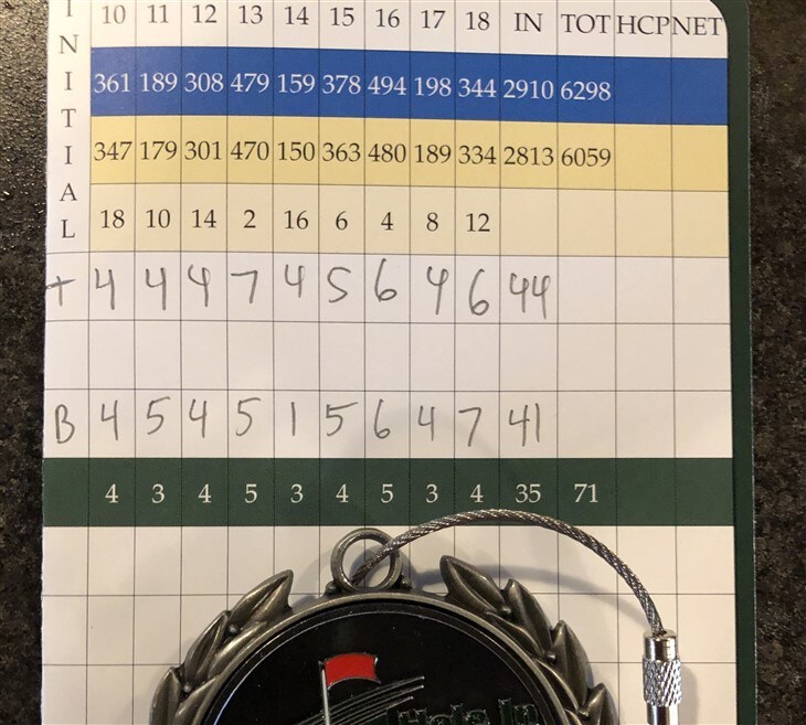 My first hole in one