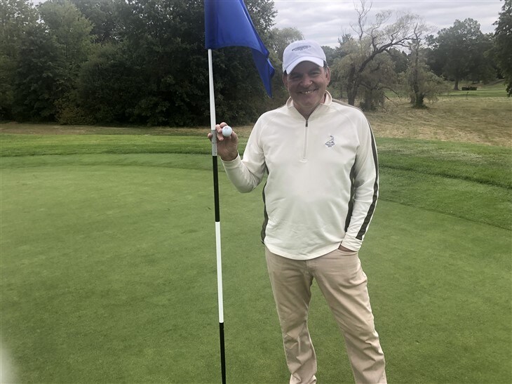 My first ace....