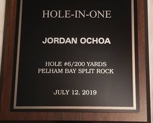 My first hole in one!