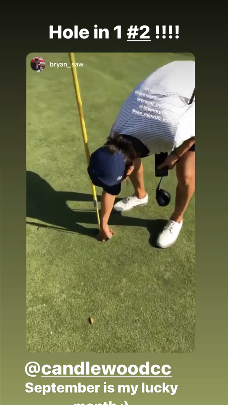 2nd hole in one on the same hole in the same month!!!