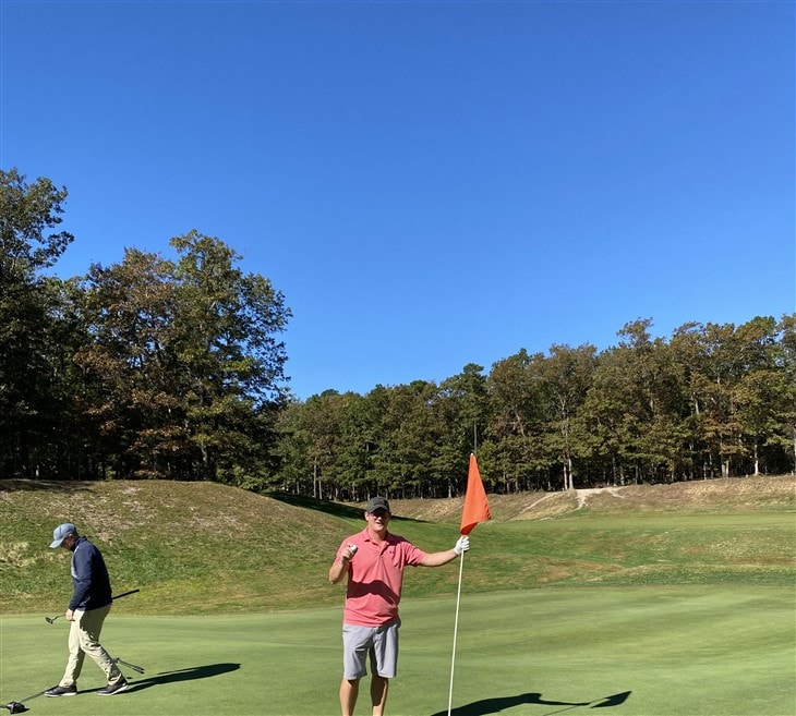 Par 4 albatross