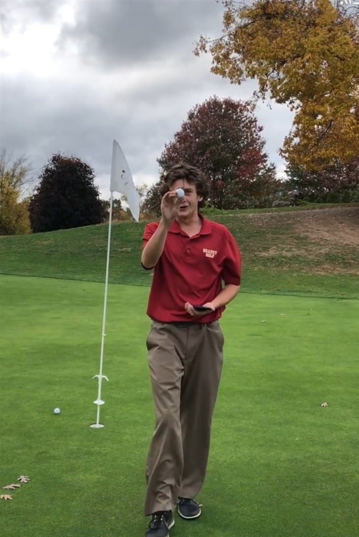 Slam Dunk for first Hole in one