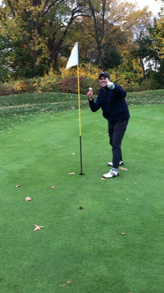 First Ace!