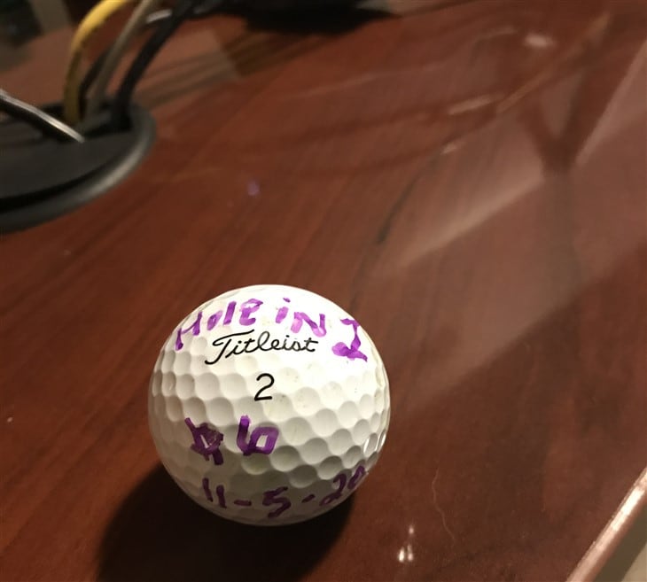 Nov hole in 1 Minnesota