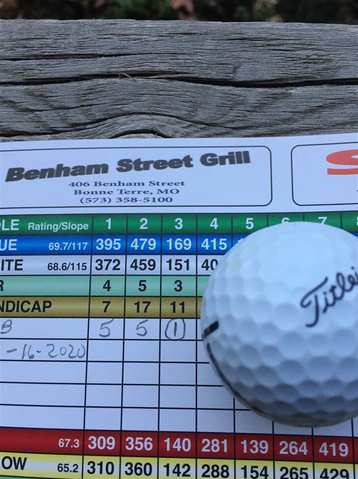 First Hole in One (That’s not a Par3 Course)