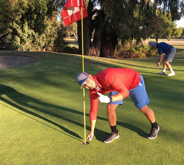 Marine Corps Birthday Hole in One!
