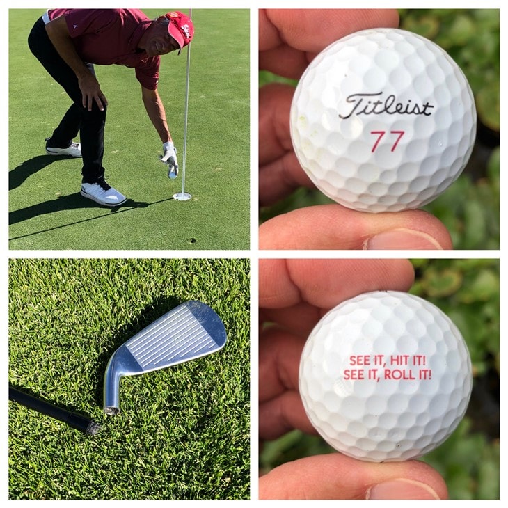 November 12th, 2020 - Alta Mesa GC, hole #12, 154 yds, using a TM P790 9 iron in a 1 Day Event hosted by the Southwest Senior Golf Association.