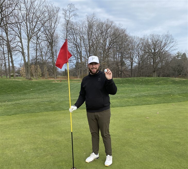 Got my first hole in one today with the titleist AVX
