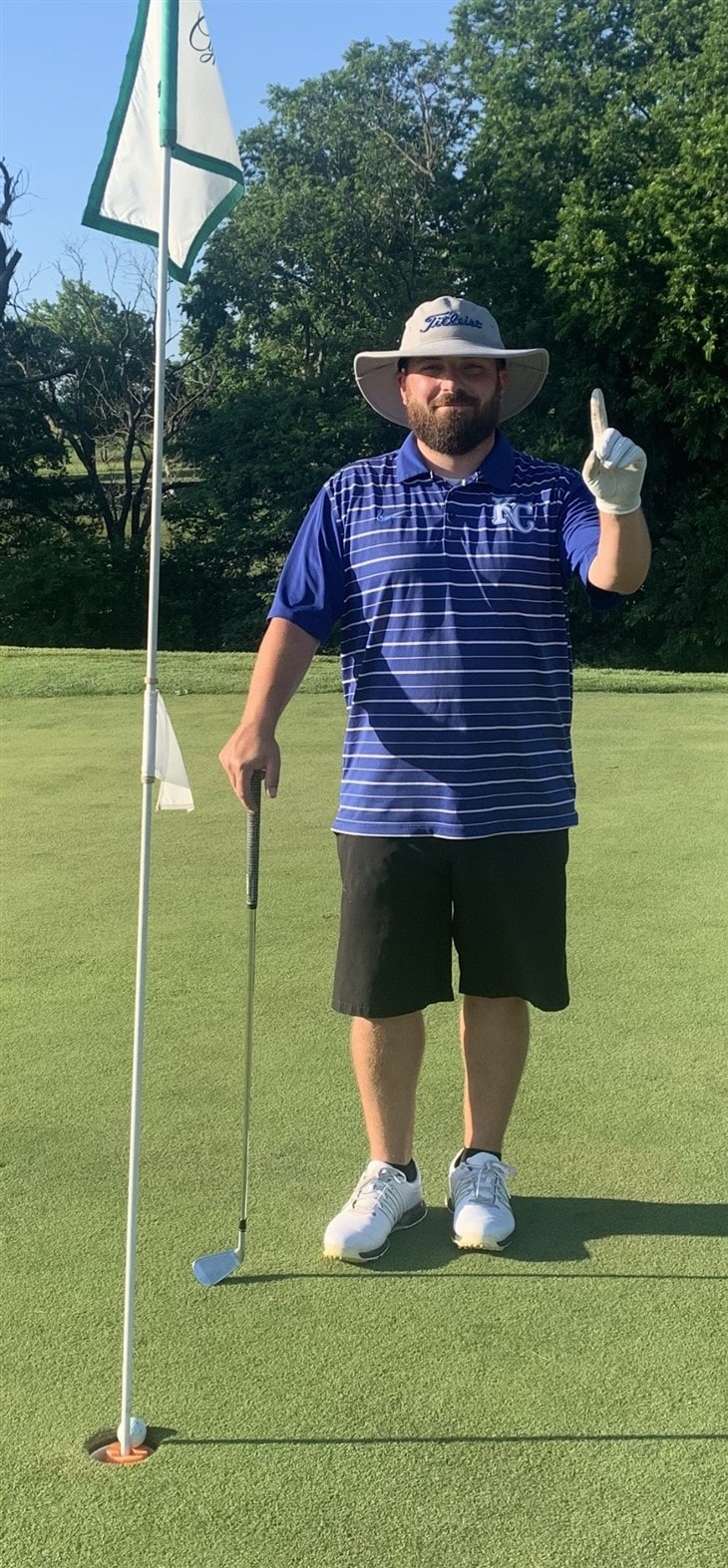 Covid Hole in One!