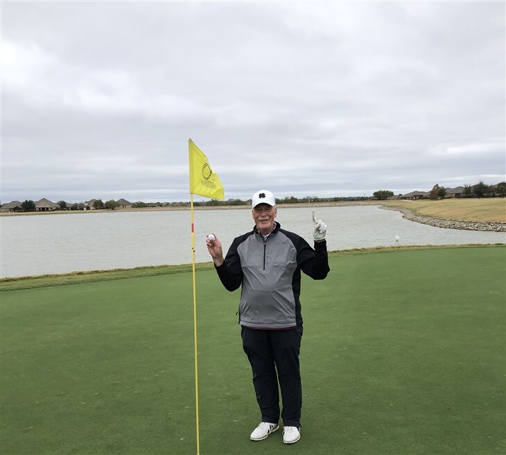 Second Hole in One with my son!